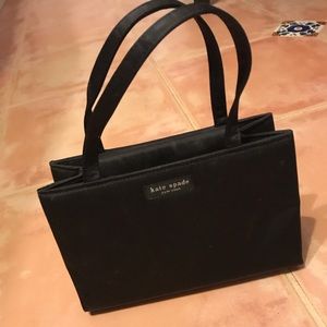 Small Kate Spade microfiber evening bag.